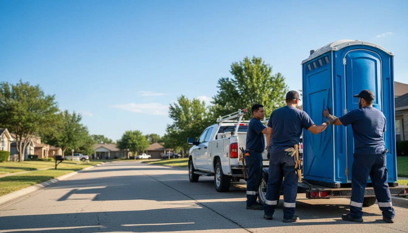 Portable Toilet Rental in Encinal, TX near me